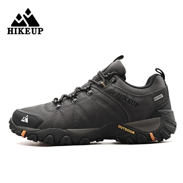 HIKEUP Non-slip Hiking Breathable Resistant Splashproof Climbing Shoes 3