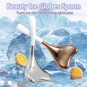 cooling spa ice globes & gua sha cryo sticks – stainless steel face & eye massager for skin care Cooling Spa Ice Globes & Gua Sha Cryo Sticks – Stainless Steel Face & Eye Massager for Skin Care 2