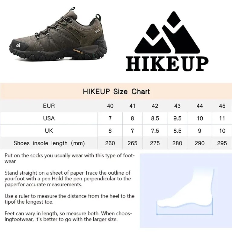 hikeup four season men's hiking shoes HIKEUP Four-Season Men's Hiking Shoes 6
