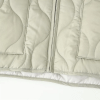 Autumn Women's Round Neck Loose Lightweight Pocket Quilted Coat 4