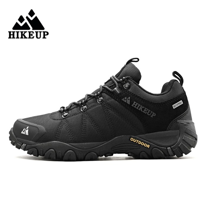 HIKEUP Non-slip Hiking Breathable Resistant Splashproof Climbing Shoes 2