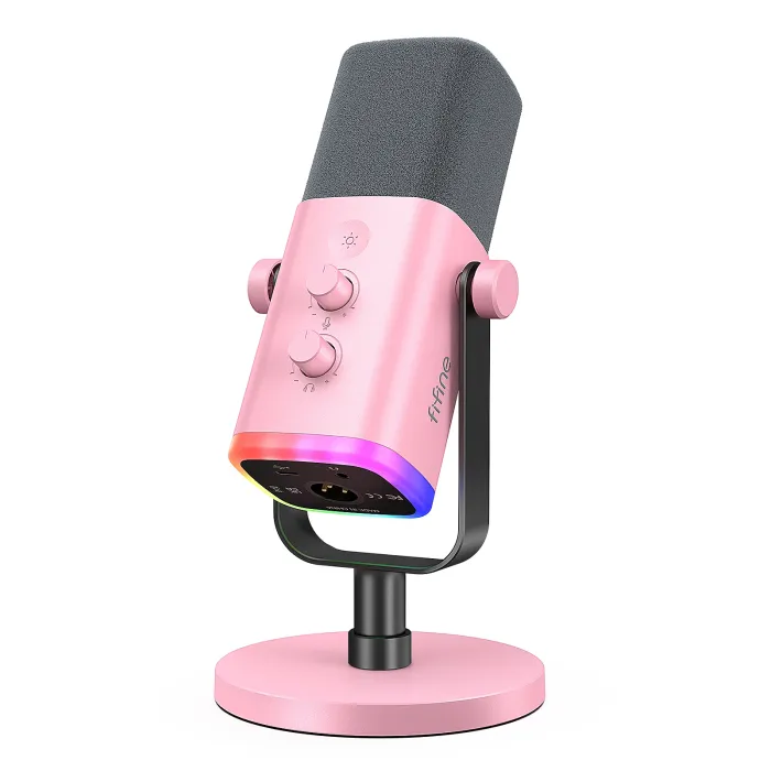 fifine usb/xlr dynamic microphone headphone jack for pc gaming recording streaming FIFINE USB/XLR Dynamic Microphone Headphone jack for PC Gaming Recording Streaming