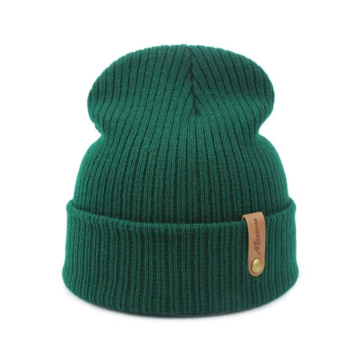 unisex winter knitted beanie hat – warm fashion balaclava skull cap for men & women