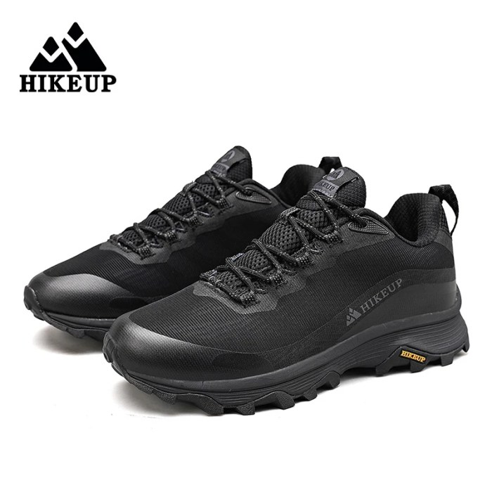 HIKEUP Outdoor Running Shoes Men Women Anti-skid Hiking Camping Sports Trail Sneakers 4