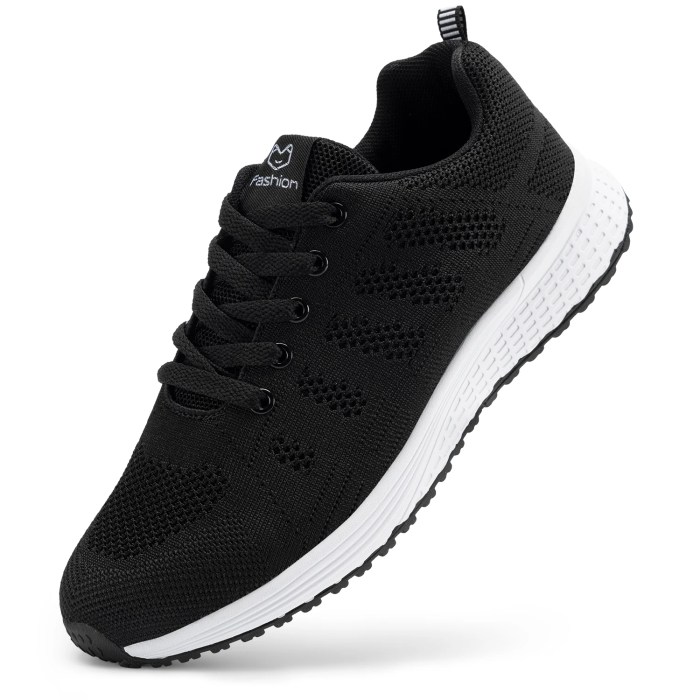FitVille Women's Sports Shoes – Comfortable, Stylish, Lightweight & Breathable Knitted Running Shoes 2