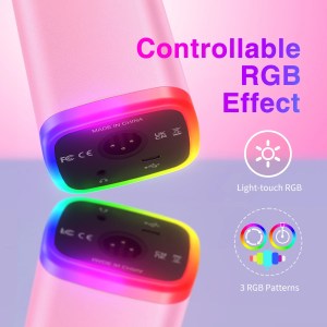 fifine usb/xlr dynamic microphone with rgb control/headphone jack/mute,mic for pc gaming youtube live streaming FIFINE USB/XLR Dynamic Microphone with RGB Control/Headphone Jack/Mute,MIC for PC Gaming YouTube Live-Streaming 5