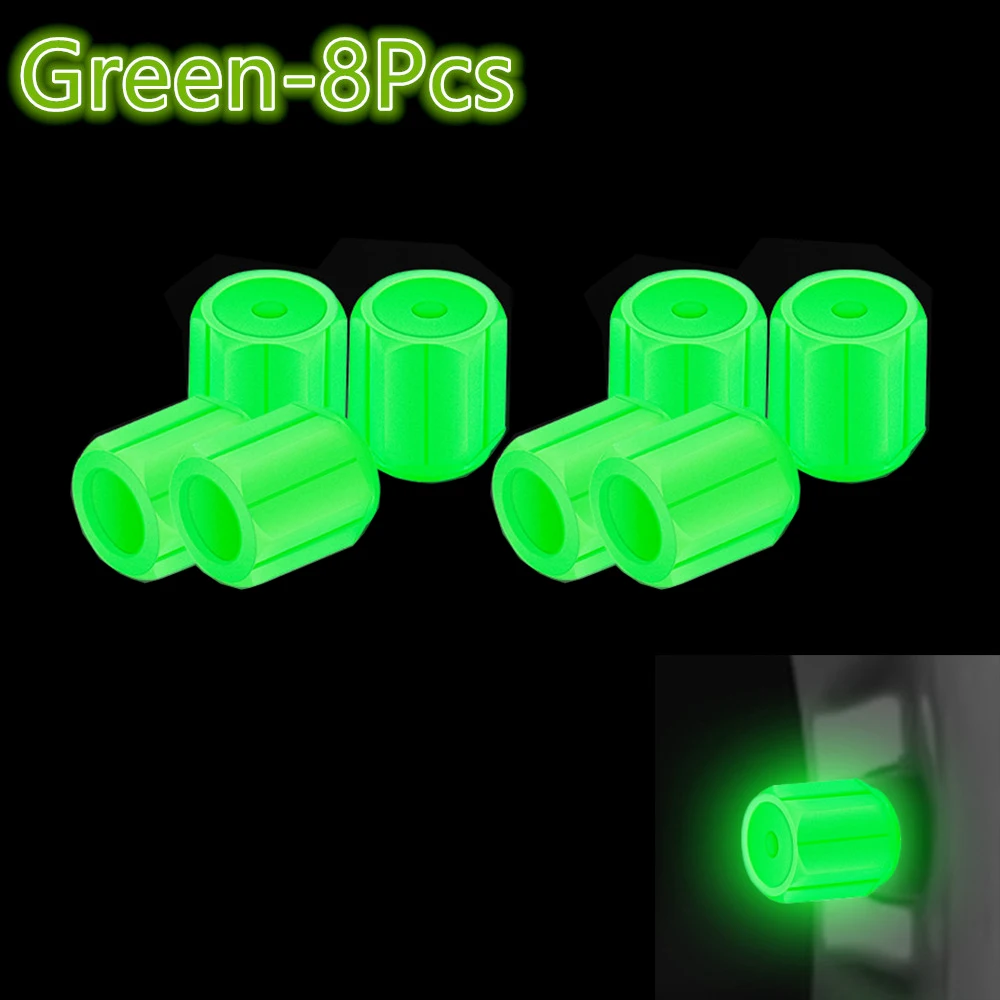 green 8pcs