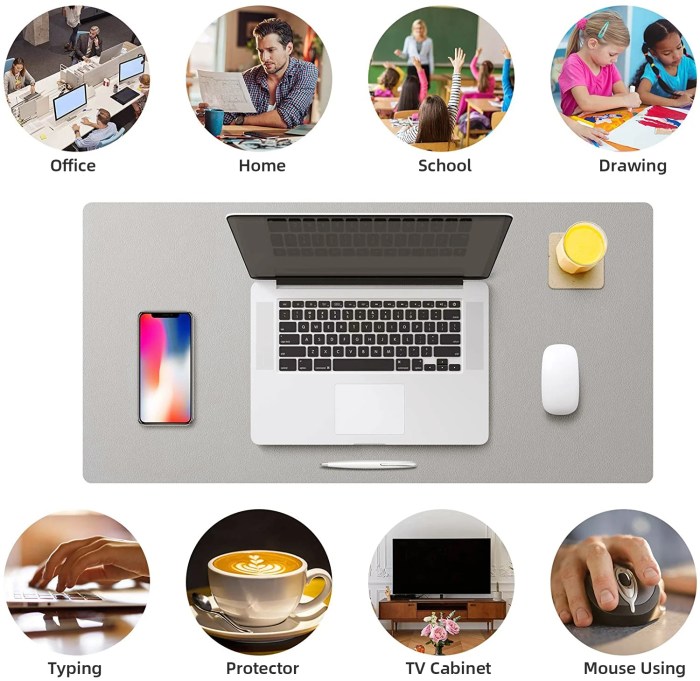 large waterproof desk mat – office & gaming mouse pad for keyboard & pc Large Waterproof Desk Mat – Office & Gaming Mouse Pad for Keyboard & PC 6