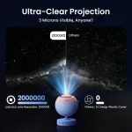POCOCO Galaxy Projector Galaxy Light Projector Star Projector Night Light Lamp with High-Definition Soft Light for Children\'s 2