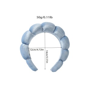 velvet cloud non slip hair band – simple & stylish hair accessory for women Velvet Cloud Non-Slip Hair Band – Simple & Stylish Hair Accessory for Women 4