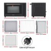 devanti air fryer 32l w/ lcd touch oven 1700w devanti air fryer 32l w/ lcd touch oven 1700w