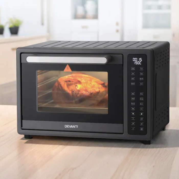 Devanti Air Fryer 32L W/ LCD Touch Oven 1700W Devanti Air Fryer 32L W/ LCD Touch Oven 1700W
