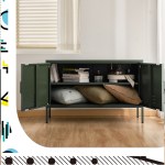 artiss buffet sideboard metal cabinet base green artiss buffet sideboard metal cabinet base green