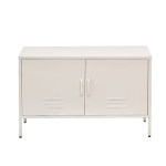artiss buffet sideboard metal cabinet base white artiss buffet sideboard metal cabinet base white