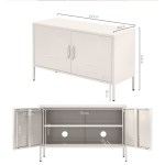 artiss buffet sideboard metal cabinet base white artiss buffet sideboard metal cabinet base white
