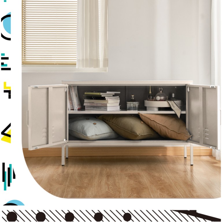 artiss buffet sideboard metal cabinet base white artiss buffet sideboard metal cabinet base white