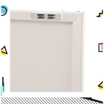 artiss buffet sideboard metal cabinet sweetheart white