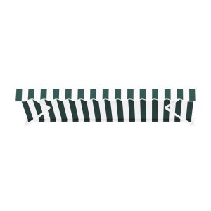 instahut retractable folding arm awning manual sunshade 3mx2.5m green white instahut retractable folding arm awning manual sunshade 3mx2.5m green white