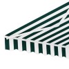 instahut retractable folding arm awning manual sunshade 3mx2.5m green white instahut retractable folding arm awning manual sunshade 3mx2.5m green white