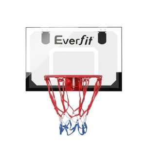 everfit 23 mini basketball hoop backboard door wall mounted sports kids black" everfit 23 mini basketball hoop backboard door wall mounted sports kids black"