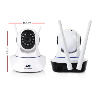 ul tech 1080p wireless ip cameras security wifi cam white ul tech 1080p wireless ip cameras security wifi cam white