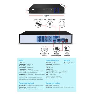 ul tech cctv security system 4ch dvr 2 cameras 1080p ul tech cctv security system 4ch dvr 2 cameras 1080p