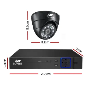 ul tech cctv security system 4ch dvr 4 cameras 1080p ul tech cctv security system 4ch dvr 4 cameras 1080p