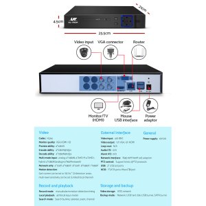 ul tech cctv security system 4ch dvr 4 cameras 1080p ul tech cctv security system 4ch dvr 4 cameras 1080p