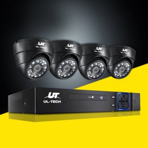 ul tech cctv security system 4ch dvr 4 cameras 1080p ul tech cctv security system 4ch dvr 4 cameras 1080p