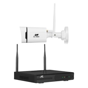 ul tech wireless cctv security system 8ch nvr 3mp 8 square cameras