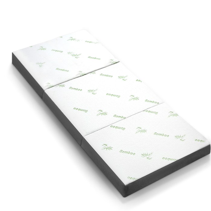 giselle bedding foldable mattress folding foam single bamboo giselle bedding foldable mattress folding foam single bamboo