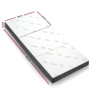 giselle bedding foldable mattress folding foam single bamboo