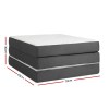 giselle bedding foldable mattress folding foam single bamboo giselle bedding foldable mattress folding foam single bamboo