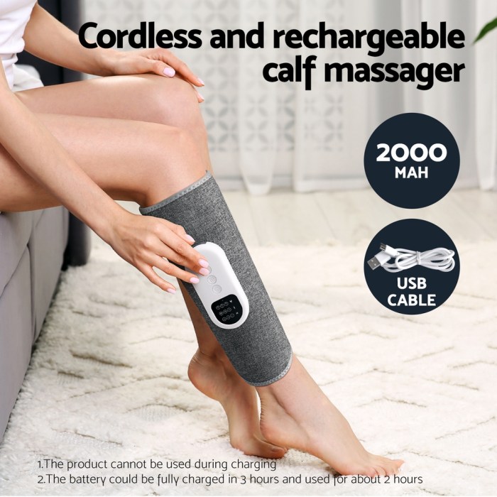 livemor leg massager heated air compression calf relaxation livemor leg massager heated air compression calf relaxation