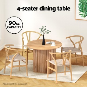 1m artiss dining table storage base