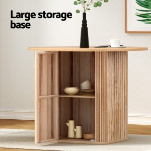 1m artiss dining table storage base
