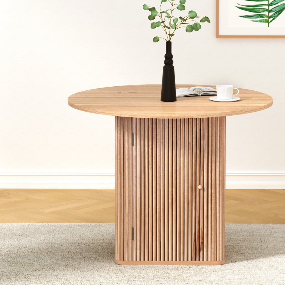 1m artiss dining table storage base