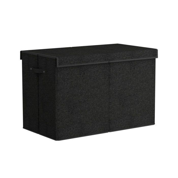 keezi large toy box chest storage with flip top lid foldable organizer bins