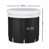 weisshorn portable ice bath tub 70x80cm inflatable folding bathtub spa massage weisshorn portable ice bath tub 70x80cm inflatable folding bathtub spa massage