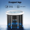 weisshorn portable ice bath tub 70x80cm inflatable folding bathtub spa massage weisshorn portable ice bath tub 70x80cm inflatable folding bathtub spa massage