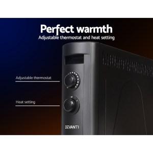 devanti 2200w infrared heater radiant heaters