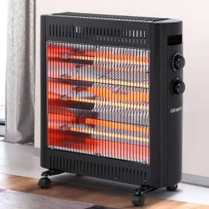 devanti 2200w infrared heater radiant heaters