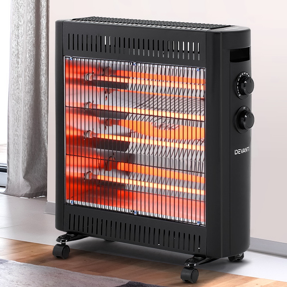 devanti 2200w infrared heater radiant heaters