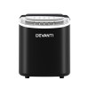 devanti portable ice maker machine ice cube tray 12kg bar countertop black devanti portable ice maker machine ice cube tray 12kg bar countertop black