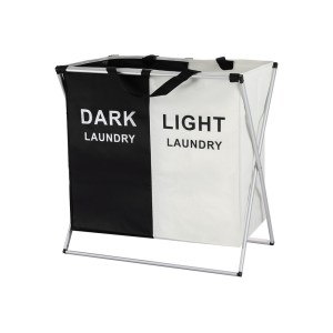 artiss laundry basket hamper large foldable washing clothes storage 2 sections artiss laundry basket hamper large foldable washing clothes storage 2 sections
