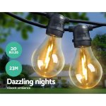 23m led festoon string lights outdoor christmas decorations wedding garden party 23m led festoon string lights outdoor christmas decorations wedding garden party
