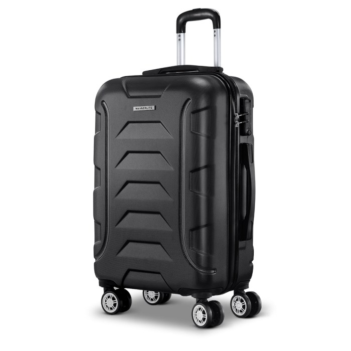 wanderlite 20 inch luggage with zipper lock travel suitcase carry on hard shell luggage case black wanderlite 20 inch luggage with zipper lock travel suitcase carry on hard shell luggage case black