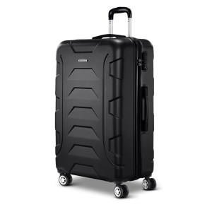 wanderlite 28 inch luggage with tsa lock spinner travel suitcase carry on hard shell luggage case black wanderlite 28 inch luggage with tsa lock spinner travel suitcase carry on hard shell luggage case black