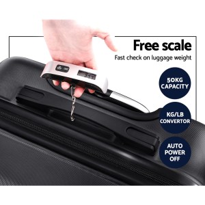 wanderlite 28 inch luggage with tsa lock spinner travel suitcase carry on hard shell luggage case black wanderlite 28 inch luggage with tsa lock spinner travel suitcase carry on hard shell luggage case black