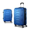 wanderlite 2set 20 28 inch luggage with tsa lock spinner carry on hard shell travel suitcase luggage case blue wanderlite 2set 20 28 inch luggage with tsa lock spinner carry on hard shell travel suitcase luggage case blue